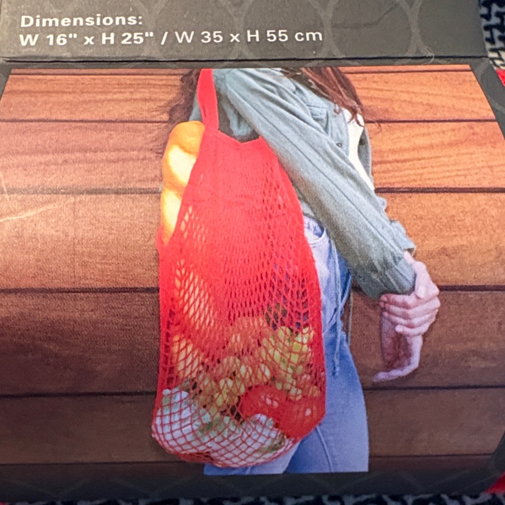 Kikkerland Cotton Market Bag